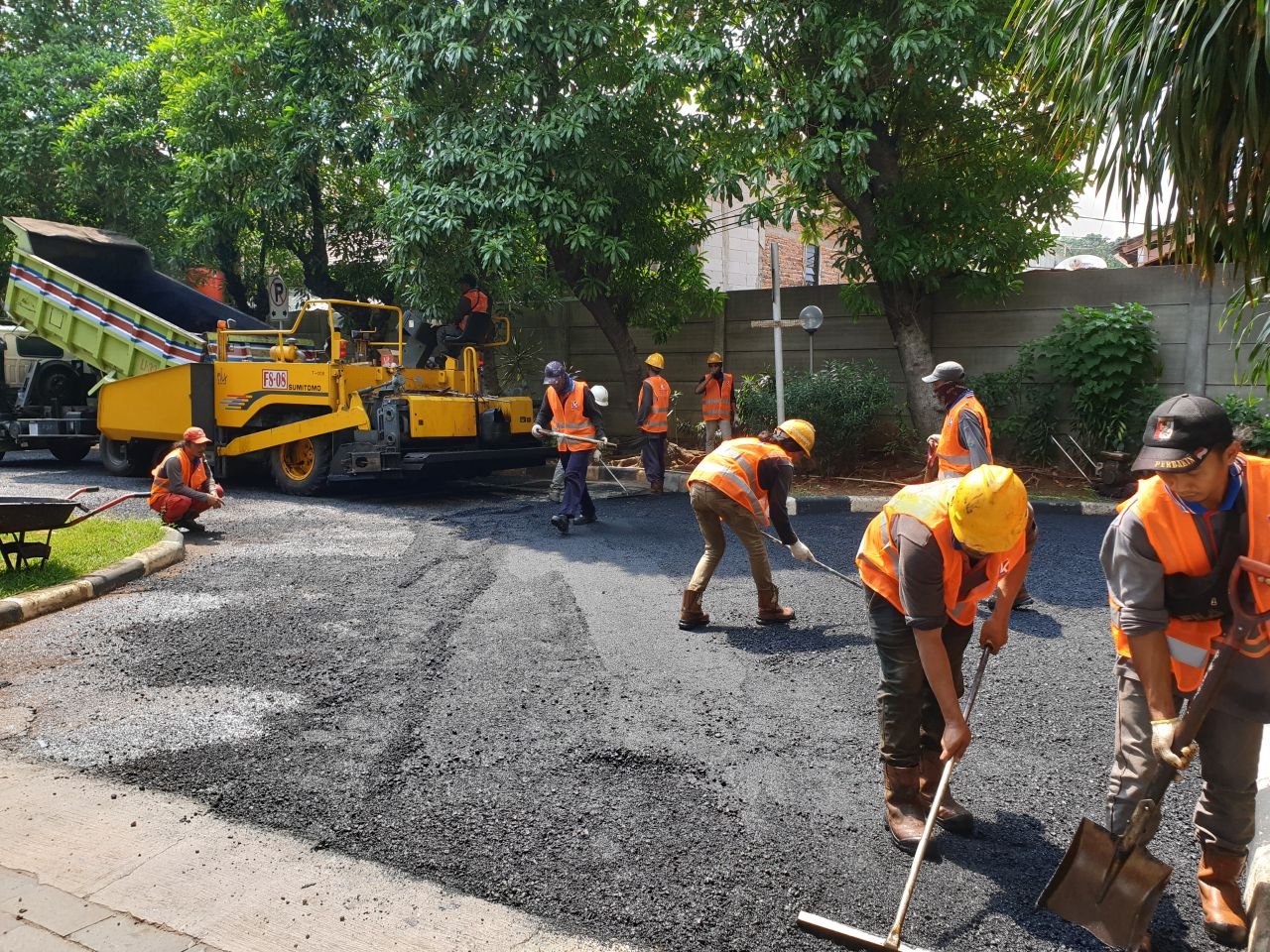 Pemeliharaan Jalan Insidentil (Jl. Kinantan)